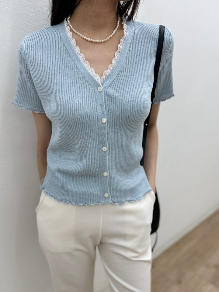 Most - Korean Women Fashion - #momslook - Lace Cardigan - 7