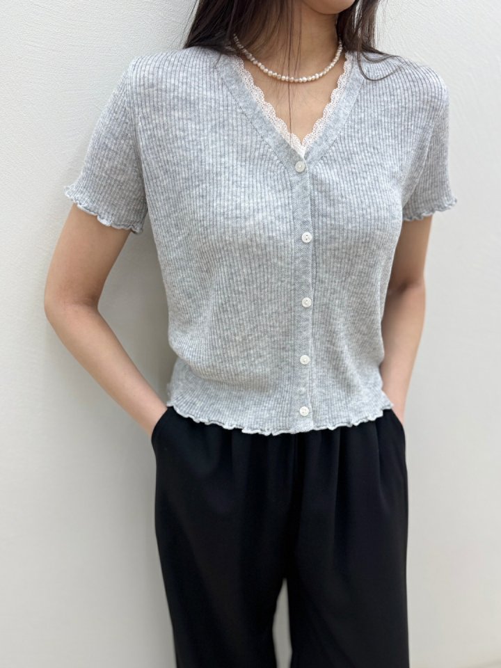 Most - Korean Women Fashion - #pursuepretty - Lace Cardigan - 11