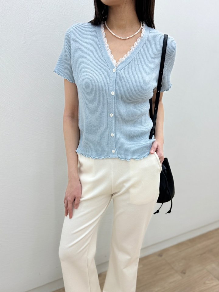 Most - Korean Women Fashion - #vintageinspired - Lace Cardigan - 9