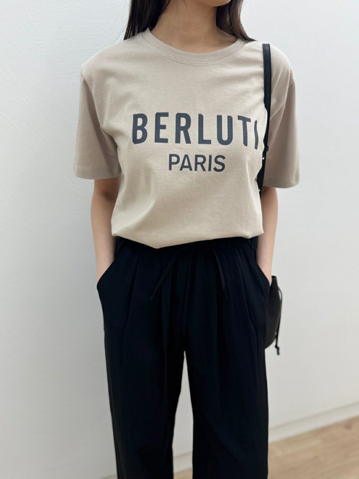 Most - Korean Women Fashion - #vintagekidsstyle - Paris Tee - 5