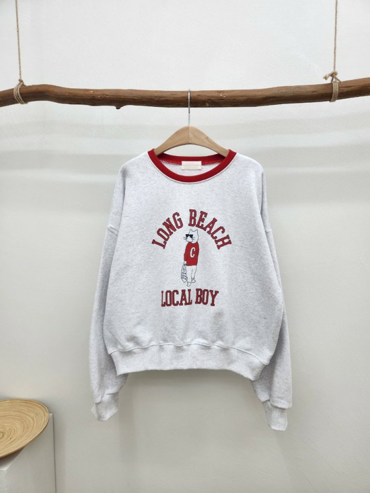 Most - Korean Women Fashion - #momslook - Local Cat Sweatshirts - 4