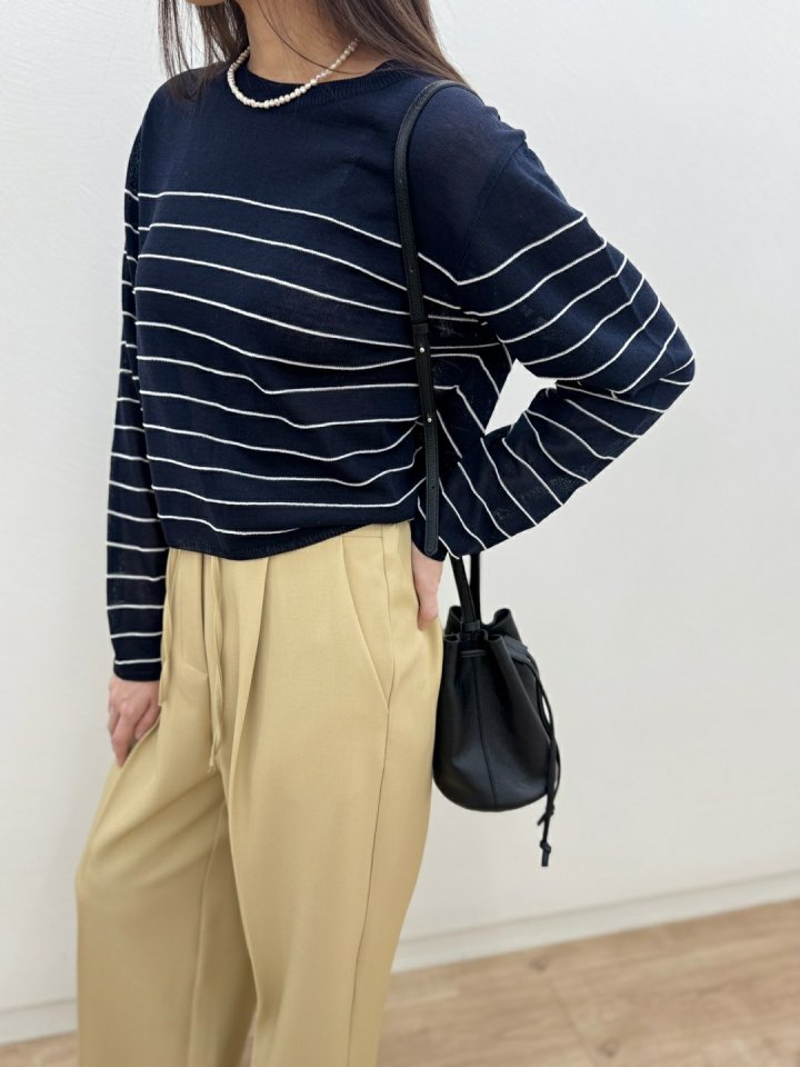 Most - Korean Women Fashion - #womensfashion - Rico Stripe Knit - 10
