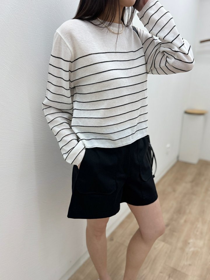 Most - Korean Women Fashion - #womensfashion - Rico Stripe Knit - 2