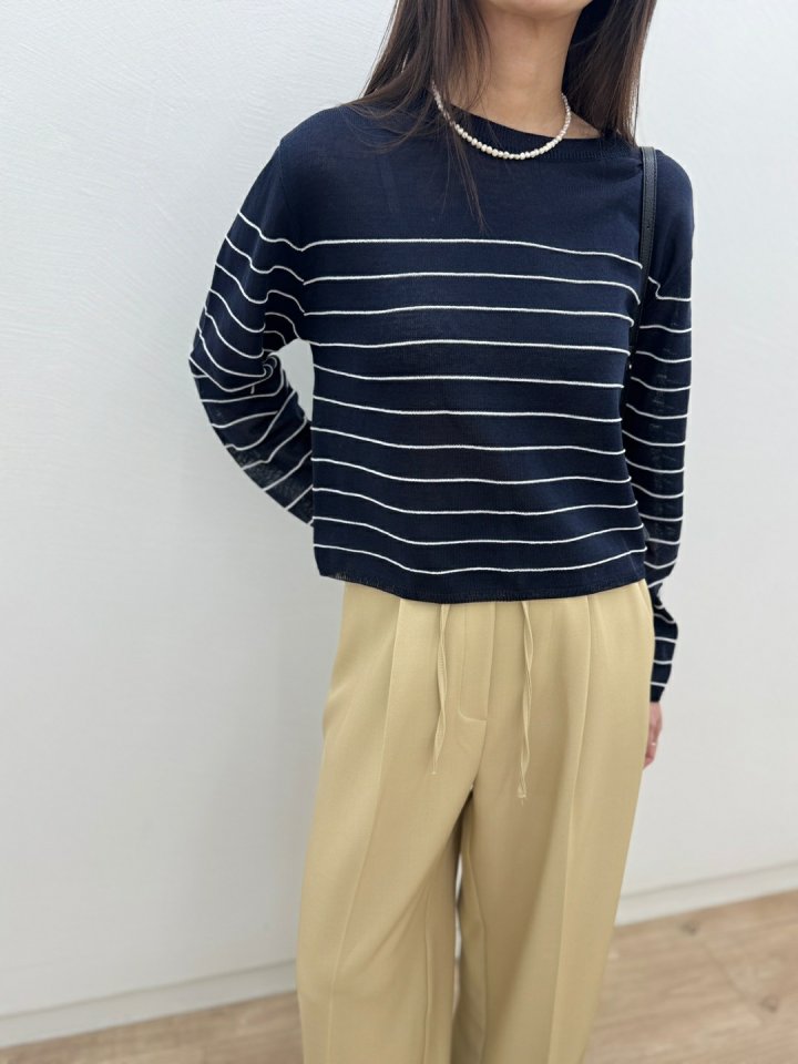 Most - Korean Women Fashion - #womensfashion - Rico Stripe Knit - 8