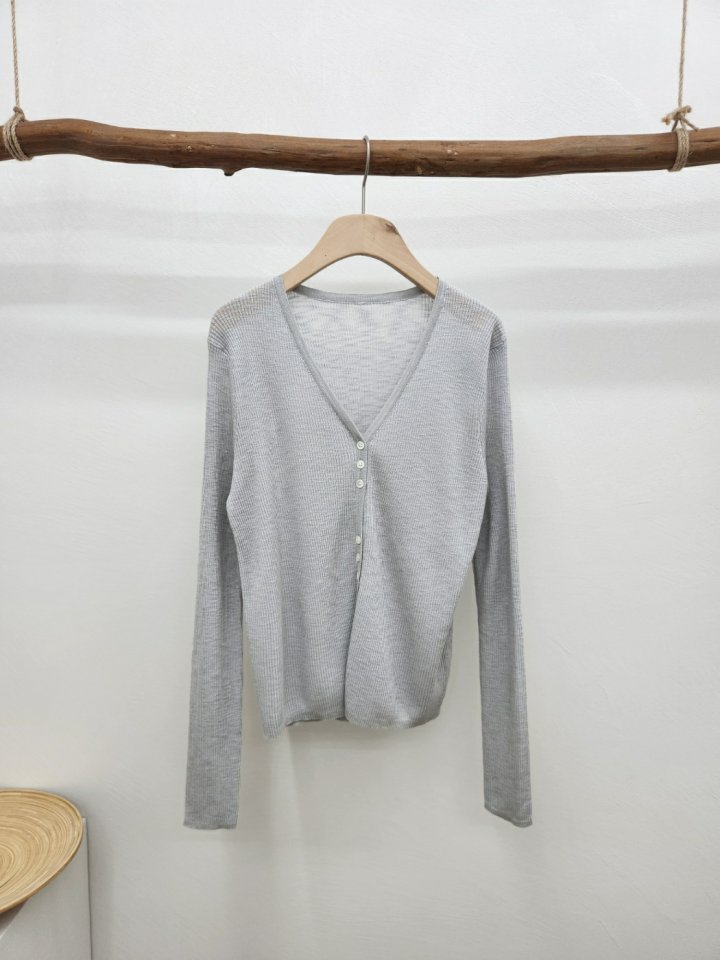 Most - Korean Women Fashion - #womensfashion - Three Button Cardigan - 2