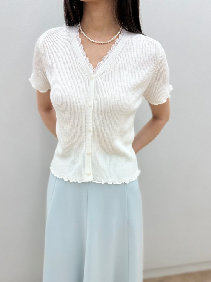 Most - Korean Women Fashion - #womensfashion - Lace Cardigan - 2