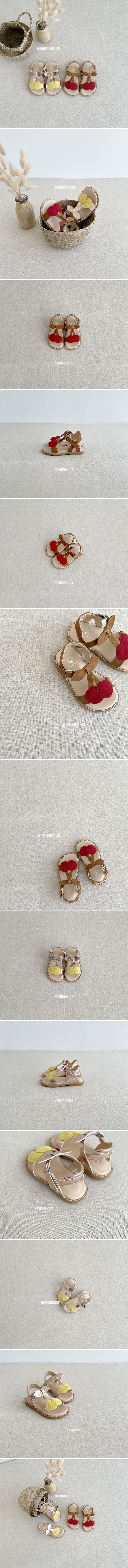 Namoo & Kids - Korean Children Fashion - #magicofchildhood - Cherry Sandals