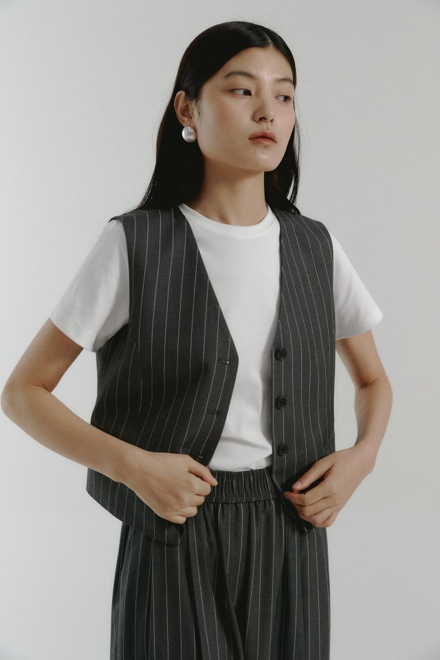 Neroli36 - Korean Women Fashion - #momslook - Muse Band Pleats Pants - 10