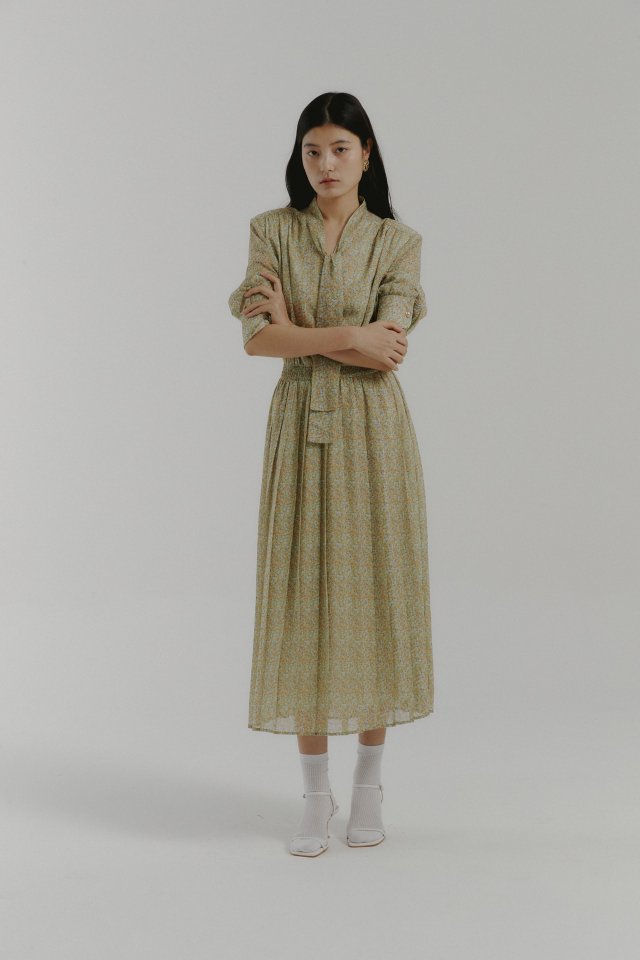 Neroli36 - Korean Women Fashion - #momslook - Ribbon One-piece - 10