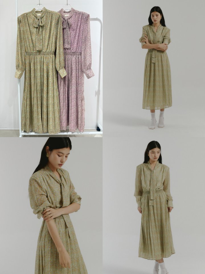 Neroli36 - Korean Women Fashion - #thelittlethings - Ribbon One-piece - 4
