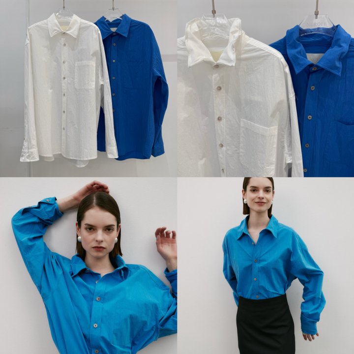 Neroli36 - Korean Women Fashion - #momslook - Wire Shirt - 6