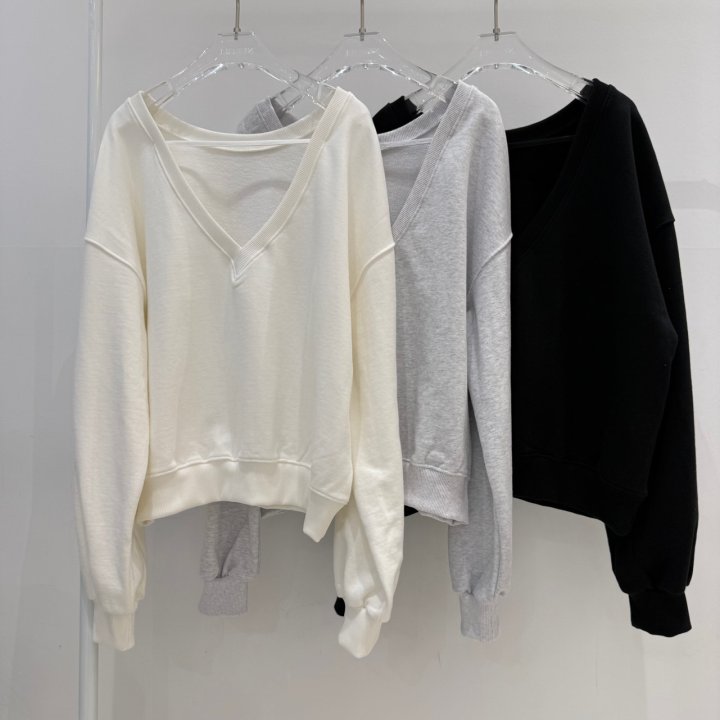 Neroli36 - Korean Women Fashion - #momslook - Edition V Sweatshirts - 2