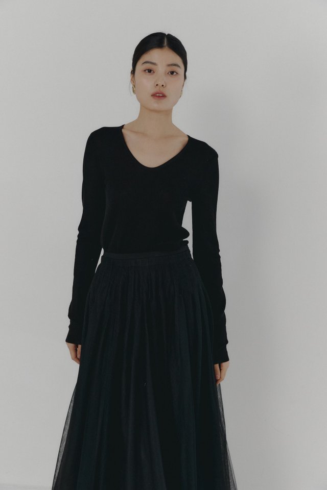 Neroli36 - Korean Women Fashion - #pursuepretty - M Mesh Volume Skirt - 2