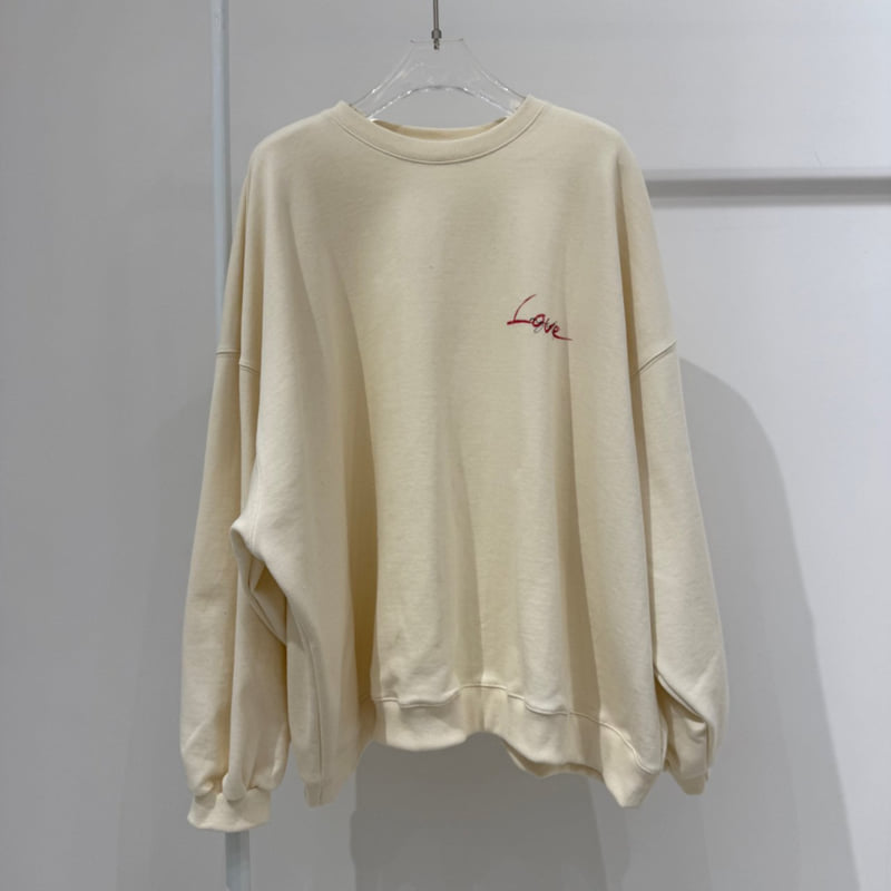 Neroli36 - Korean Women Fashion - #restrostyle - H Love Sweatshirts - 9
