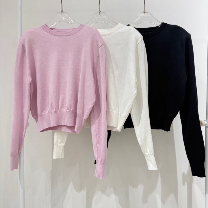 Neroli36 - Korean Women Fashion - #restrostyle - M Pad Knit - 7
