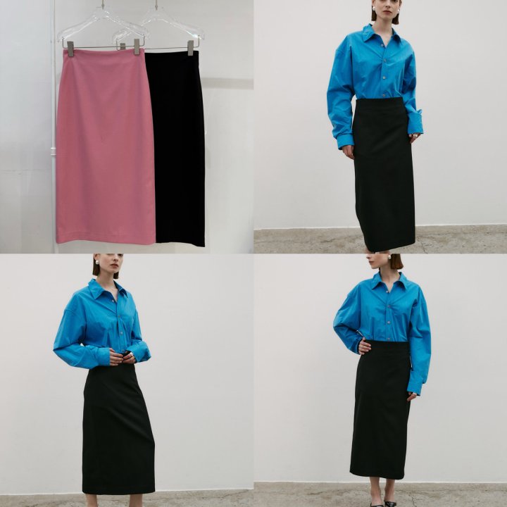 Neroli36 - Korean Women Fashion - #romanticstyle - Powder H Skirt - 4