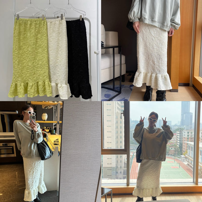 Neroli36 - Korean Women Fashion - #thelittlethings - H Layering Skirt - 12