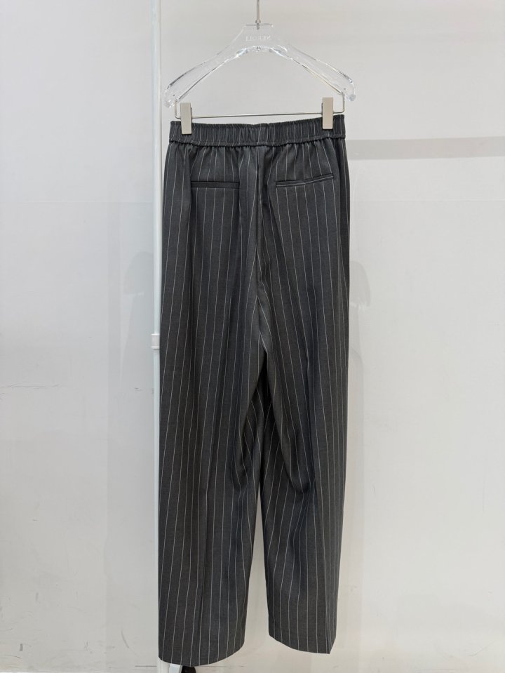 Neroli36 - Korean Women Fashion - #vintagekidsstyle - Muse Band Pleats Pants - 3
