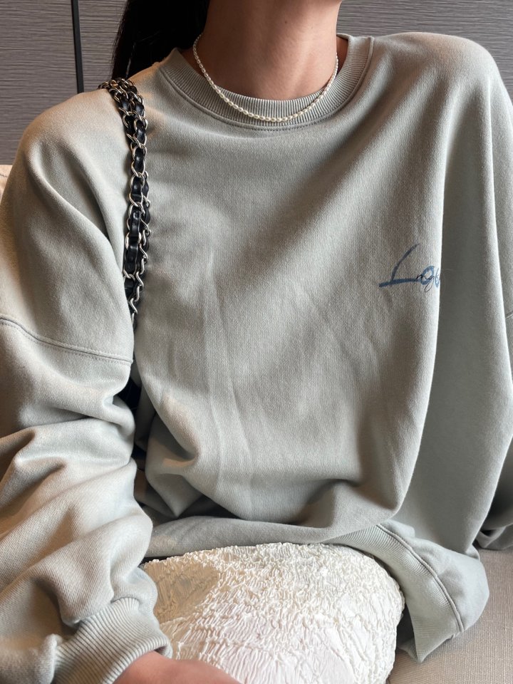 Neroli36 - Korean Women Fashion - #womensfashion - H Love Sweatshirts - 5