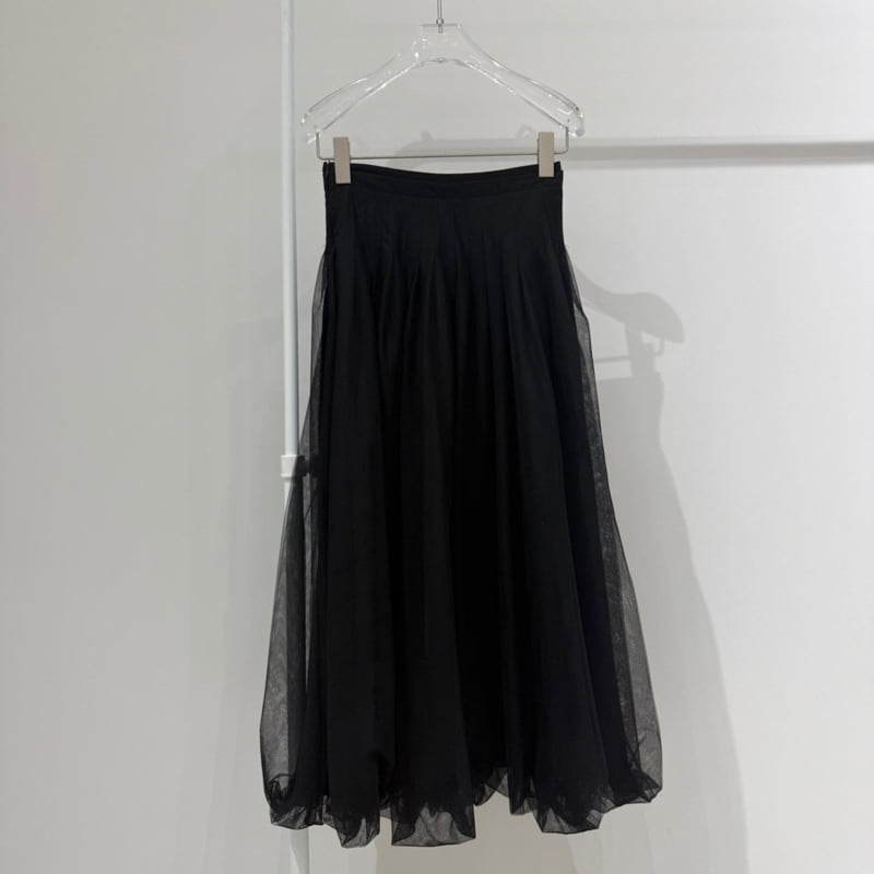 Neroli36 - Korean Women Fashion - #womensfashion - M Mesh Volume Skirt - 9