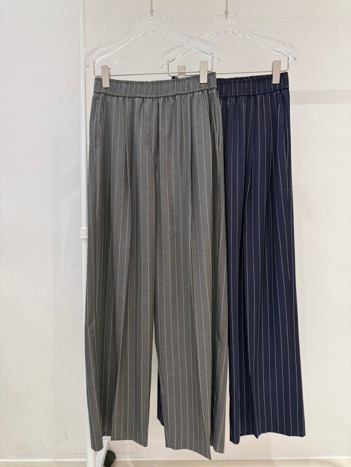 Neroli36 - Korean Women Fashion - #womensfashion - Muse Band Pleats Pants