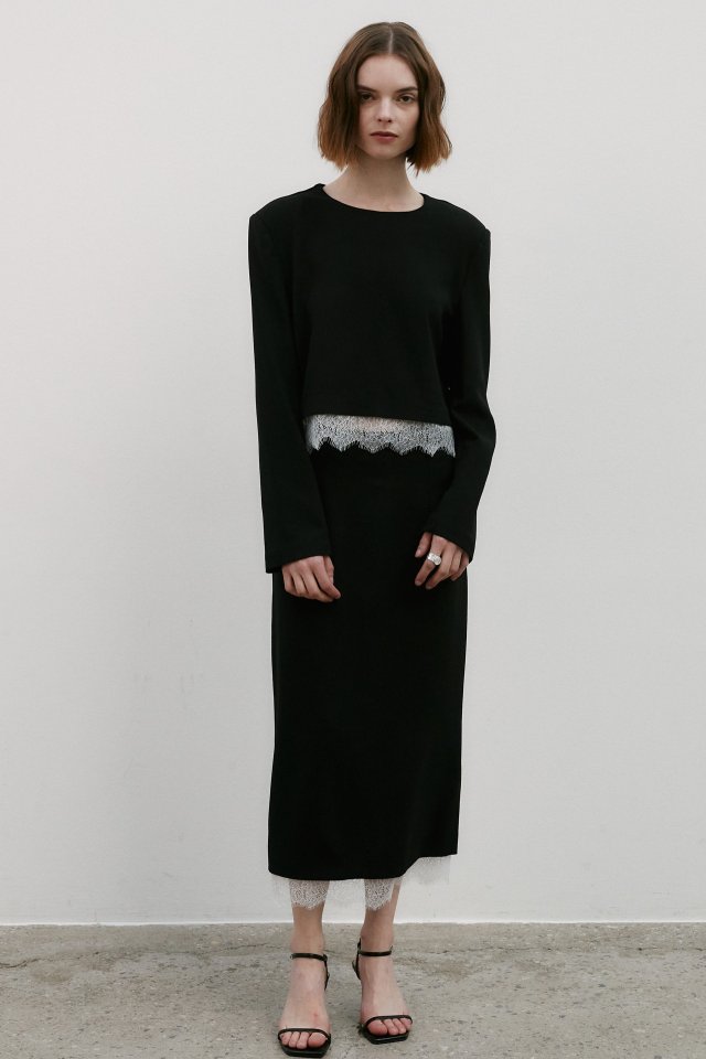 Neroli36 - Korean Women Fashion - #womensfashion - Lace H Skirt - 10