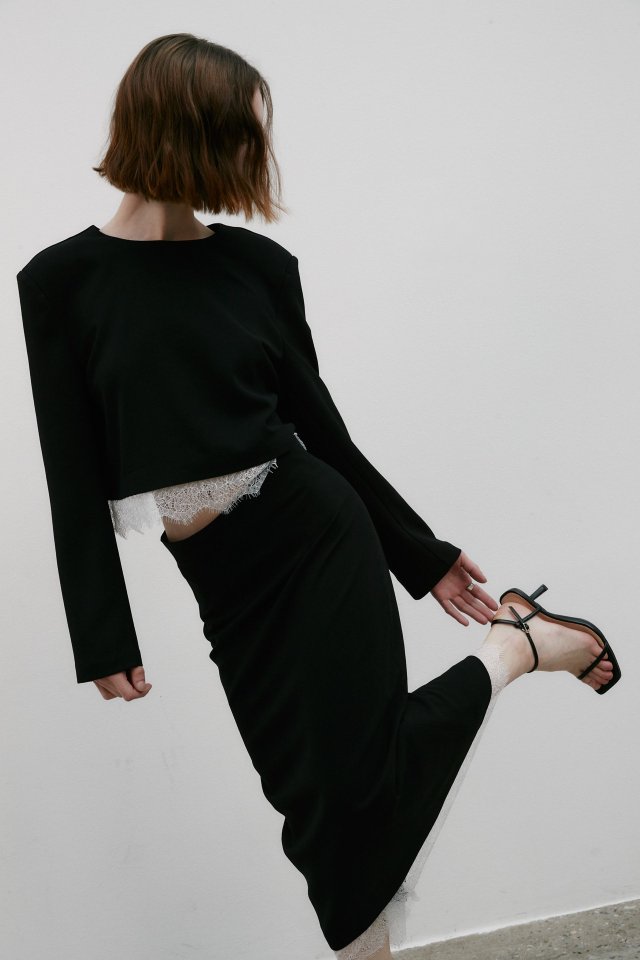 Neroli36 - Korean Women Fashion - #womensfashion - Lace H Skirt - 6