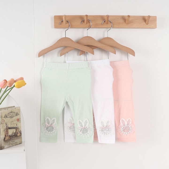New Pierrot - Korean Baby Fashion - #babyboutique - Rabbit Leggings