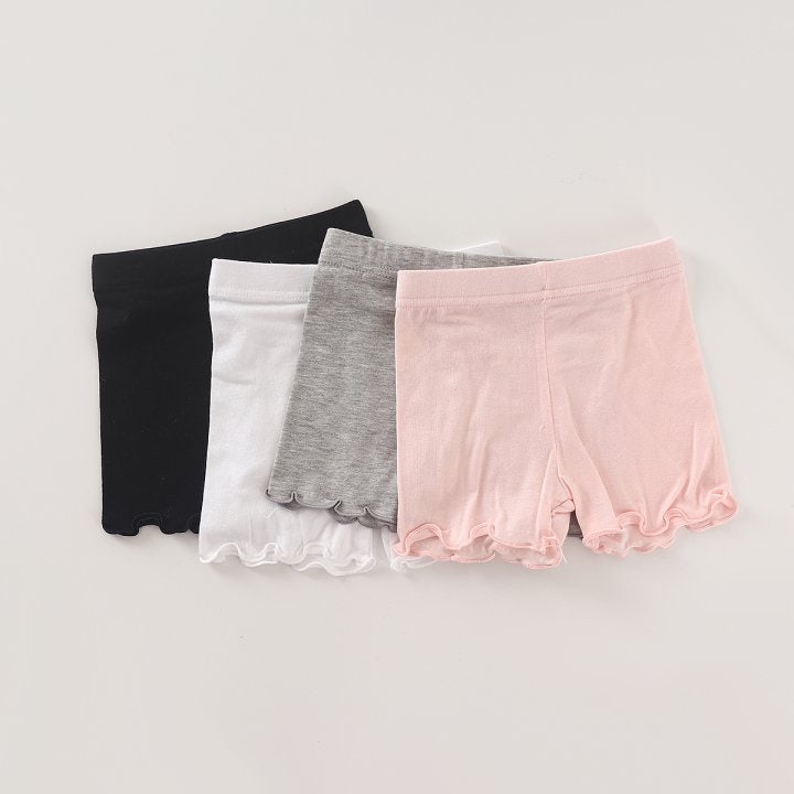 New Pierrot - Korean Baby Fashion - #babygirlfashion - Frill Modal Underpants