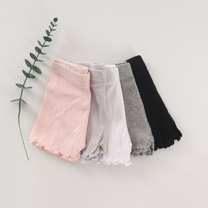 New Pierrot - Korean Baby Fashion - #babylifestyle - Frill Rib Underpants - 3