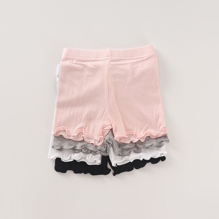 New Pierrot - Korean Baby Fashion - #babylifestyle - Frill Modal Underpants - 2