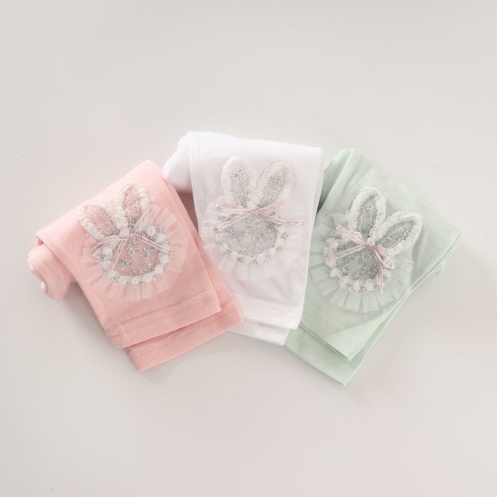 New Pierrot - Korean Baby Fashion - #babylifestyle - Rabbit Leggings - 8