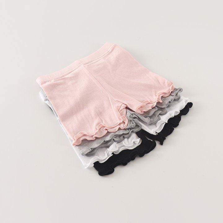 New Pierrot - Korean Baby Fashion - #babyoninstagram - Frill Modal Underpants - 3