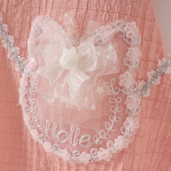 New Pierrot - Korean Baby Fashion - #babyoninstagram - Cat Bag One-piece - 12
