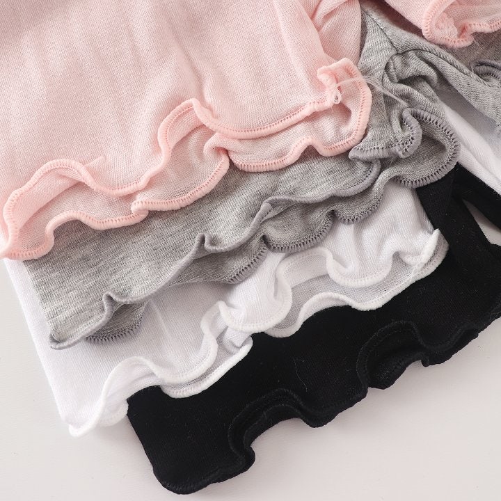 New Pierrot - Korean Baby Fashion - #babyoninstagram - Frill Modal Underpants - 4