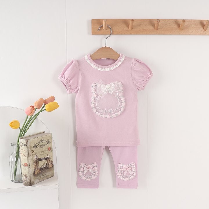 New Pierrot - Korean Baby Fashion - #babyoninstagram - Cat Leggings - 4