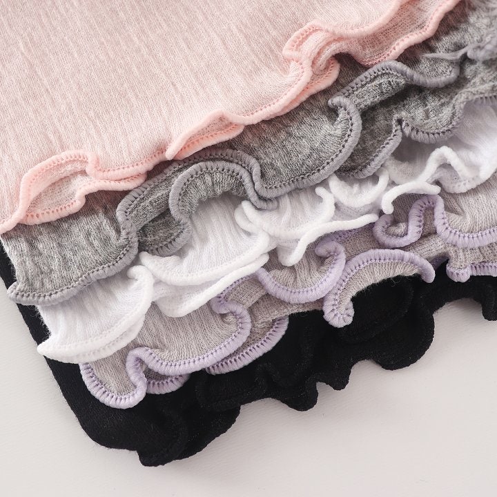 New Pierrot - Korean Baby Fashion - #babyoutfit - Frill Rib Underpants - 7