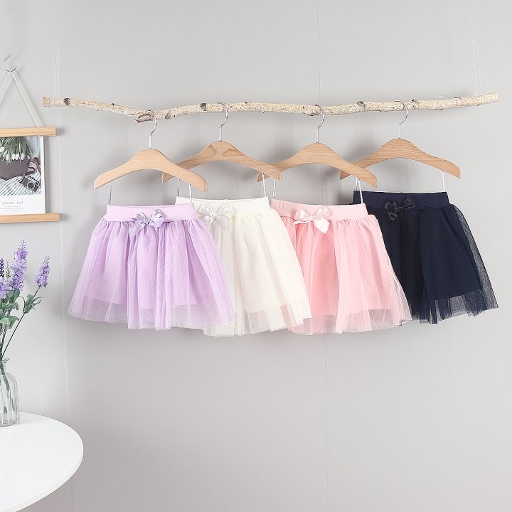New Pierrot - Korean Baby Fashion - #babyoutfit - Misha Skirt