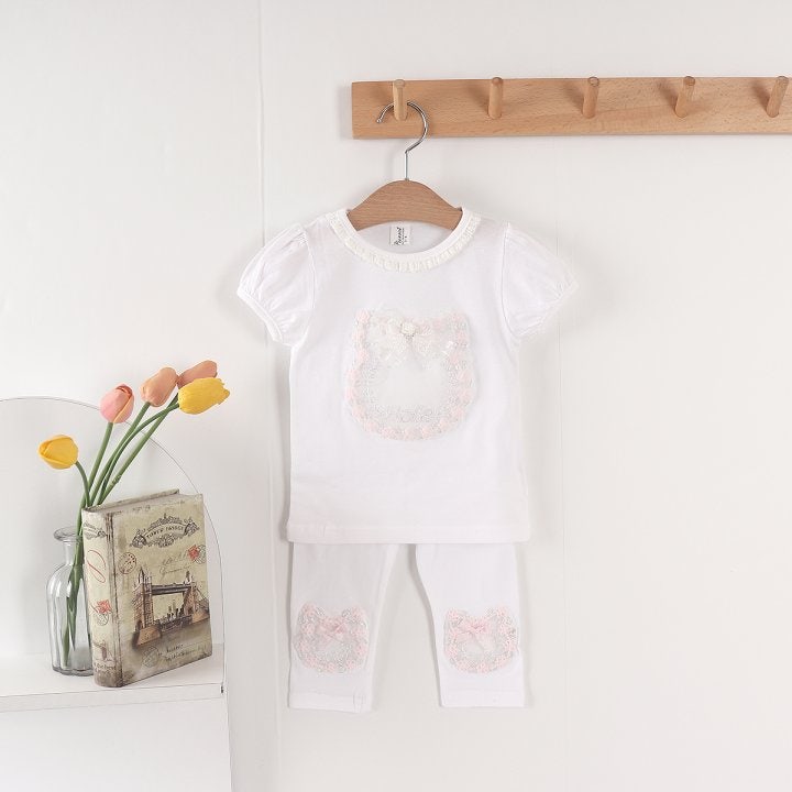 New Pierrot - Korean Baby Fashion - #babyoutfit - Cat Leggings - 5