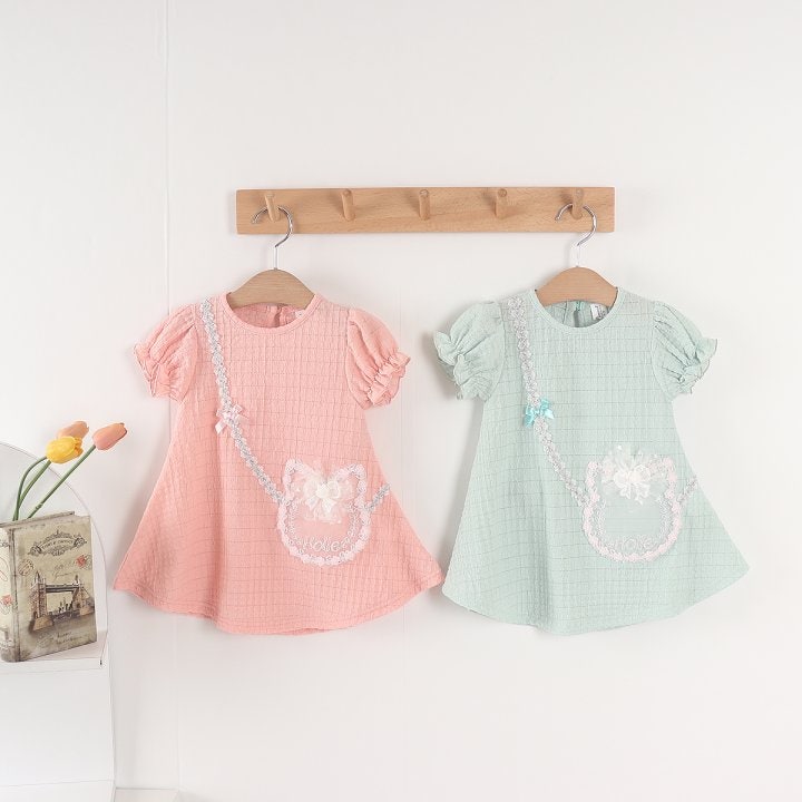 New Pierrot - Korean Baby Fashion - #babywear - Cat Bag One-piece