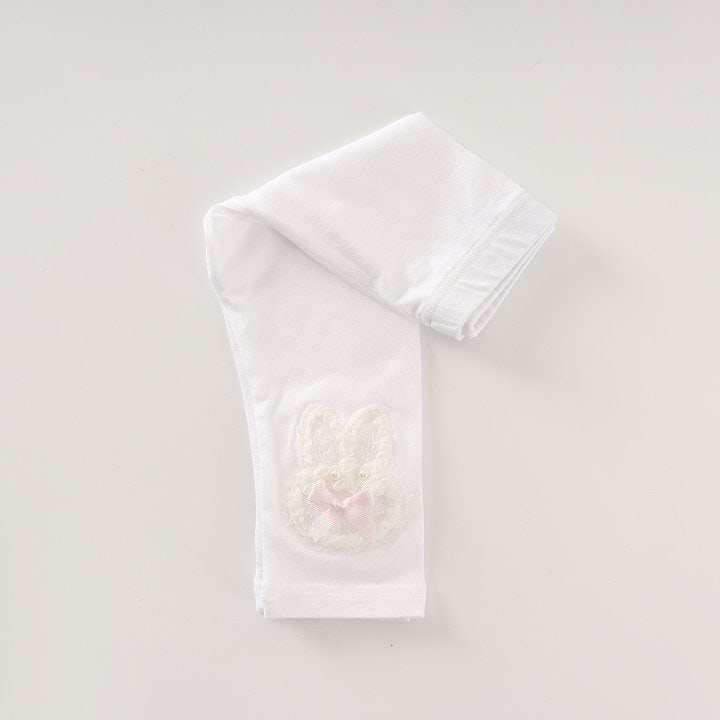 New Pierrot - Korean Baby Fashion - #babywear - Pearl Rabbit Leggings - 10