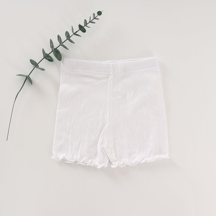 New Pierrot - Korean Baby Fashion - #onlinebabyshop - Frill Rib Underpants - 10