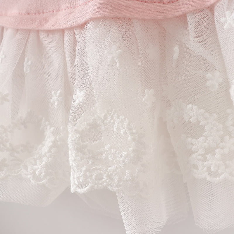 New Pierrot - Korean Baby Fashion - #onlinebabyshop - Heart Butterfly One-piece - 8