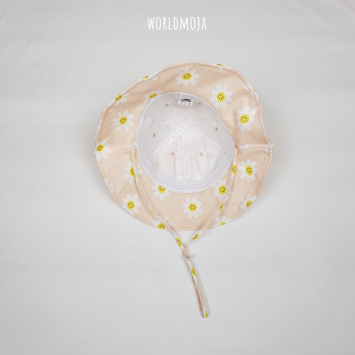 New World - Korean Children Fashion - #kidzfashiontrend - Smile Flower Bucket Hat - 6