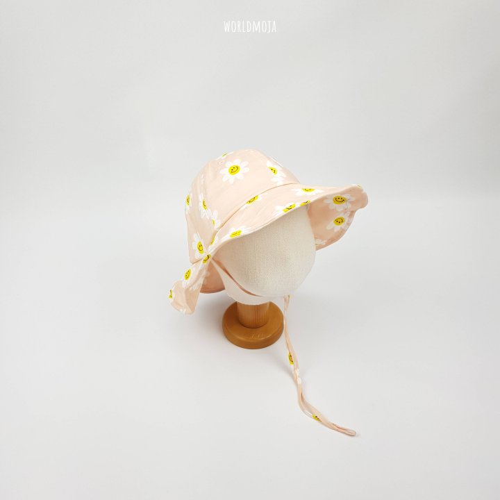 New World - Korean Children Fashion - #magicofchildhood - Smile Flower Bucket Hat - 9