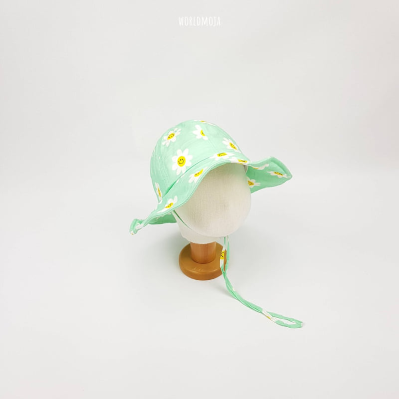 New World - Korean Children Fashion - #todddlerfashion - Smile Flower Bucket Hat - 12