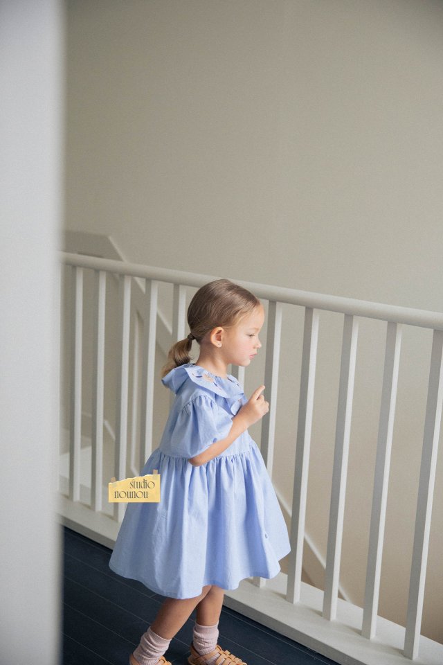 Nounou - Korean Children Fashion - #childofig - Flower Jenne One-piece - 9