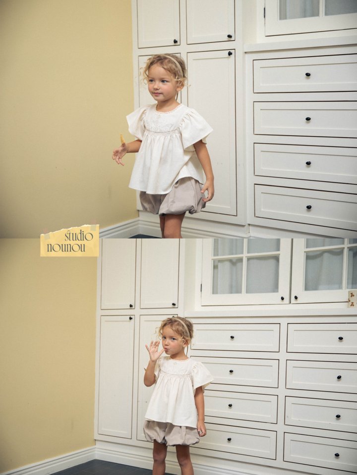 Nounou - Korean Children Fashion - #childofig - Pansy Blouse - 12