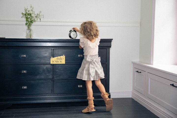 Nounou - Korean Children Fashion - #childofig - Flower Ribbon Skirt - 10