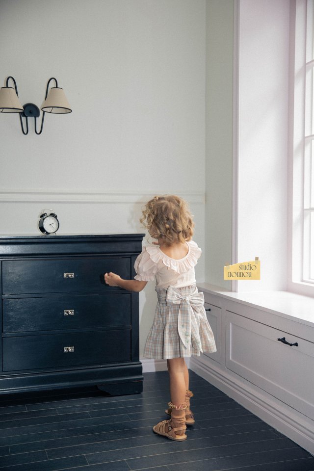 Nounou - Korean Children Fashion - #childrensboutique - Flower Ribbon Skirt - 11